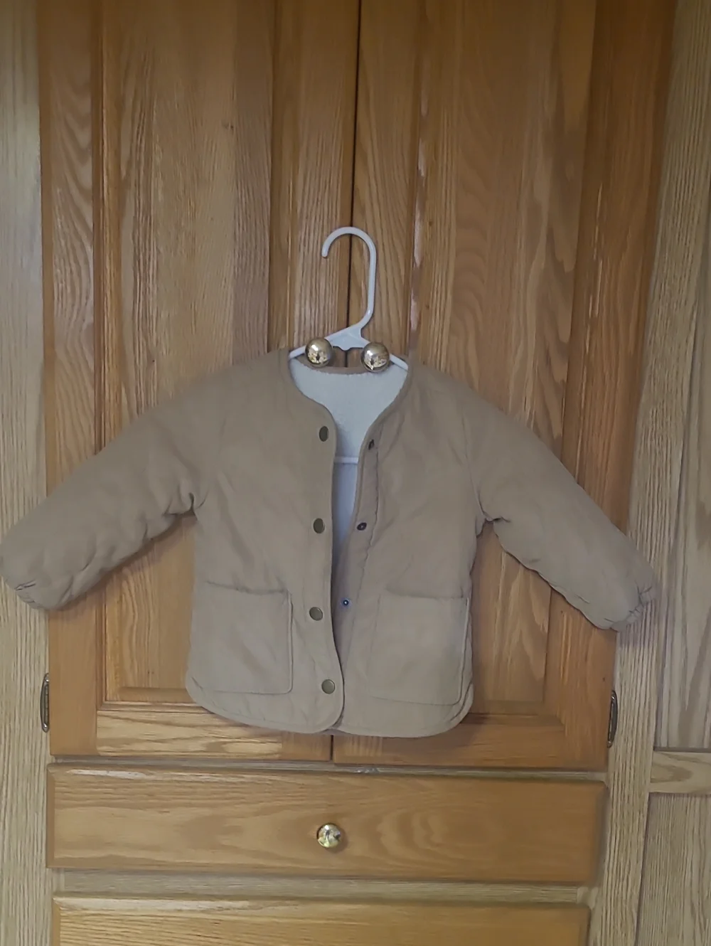Old Navy Quilted Front-Snap Jacket, Size 2T